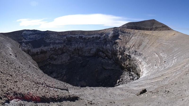 Ol Doinyo Lengai crater interior